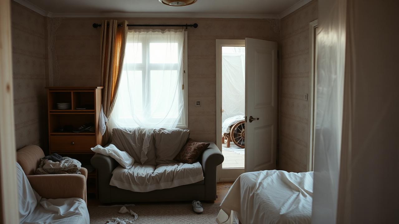 Living in the house while it is being renovated